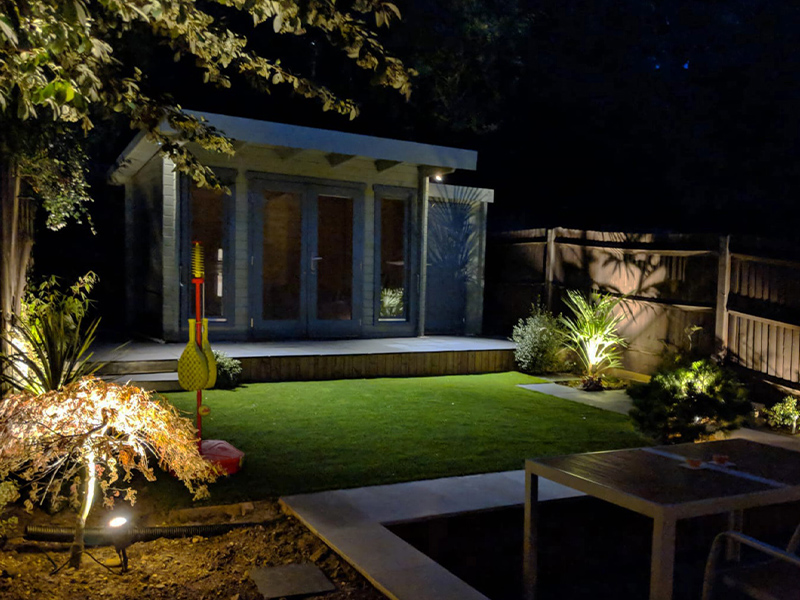 anti glare garden lighting in berkshire